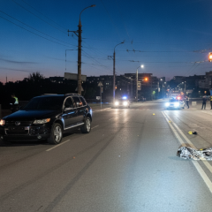 Автомобільна аварія з правоохоронцем в Хмельницькому