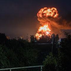 Special forces hit the oil depot