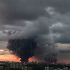 Drones attacked Moscow Refinery