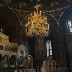 Kyiv Pechersk Lavra after RF attack