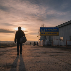Біженці в Україні через війну
