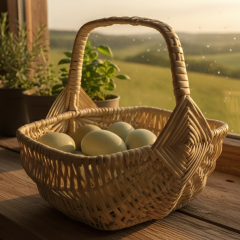 Buying multicolored eggs for 250 hryvnias