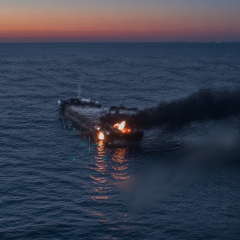 Russian drone attacked civilian ship in the Black Sea