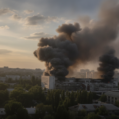 Ukrainian Air Force Strikes Russian Missile Component Factory with Precision Weapons