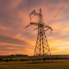 Constructed electricity for 400 thousand families