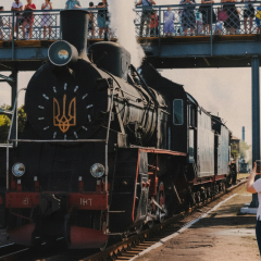 Historical steam engines for Constitution Day