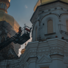 Рятівники завершили консервацію даху собору Києво-Печерської лаври