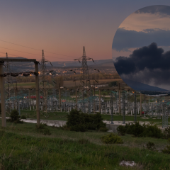 Drone Strike Knocks Out Power in Four Cities Across Occupied Crimea