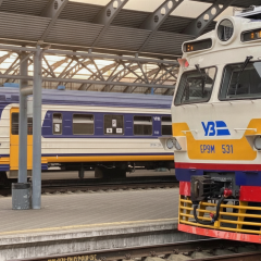 Kyiv City Express Train Service Resumes on Pochaina-Raiduzhnyi Bridge Following Repairs