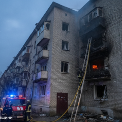 Постраждалі в результаті обстрілу в Ізюмі та Запоріжжі