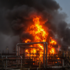 Удар России по газовой инфраструктуре
