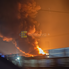 Пожежа на НПЗ у Краснодарі