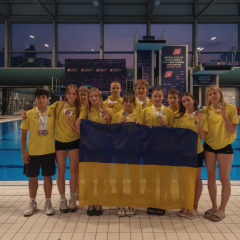 Українські юніори-стрибуни у воду