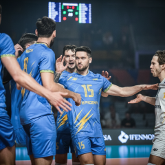 Ukraine’s Men’s Volleyball Team Breaks into World Top 12 Rankings