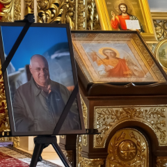 Прощання з пілотом Су-24М у Києві