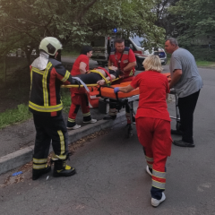 Жінка випала з балкона у Києві