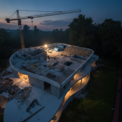 Park in Khmelnytsky illegally built over