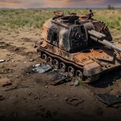 Russian artillery losses in June