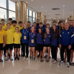 Українські дзюдоїсти під час змагань