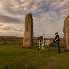 Ritual circle found on Arran Island