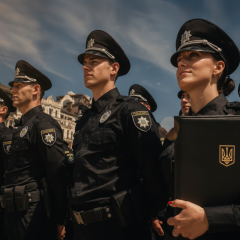 Полицейским установлена минимальная зарплата 33 280 гривен