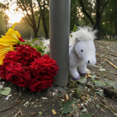 Police Officer Loses Wife and Daughter in Strike on Sumy
