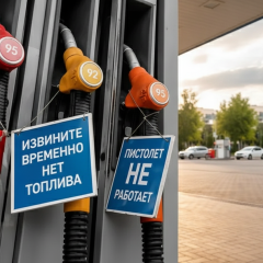 Дефіцит пального в Росії