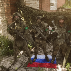 Defense forces resist Putin's lies about the capture of Konstantinovka