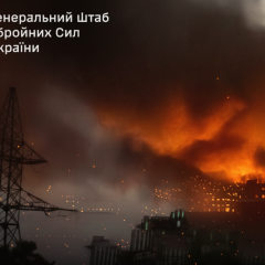 Ukrainian military strike Russian airfield in Crimea