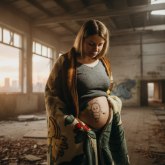 Birth rate in Ukraine halved