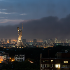 Нічна балістична атака на Київ