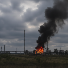 Атака на газовидобувні об'єкти Нафтогазу
