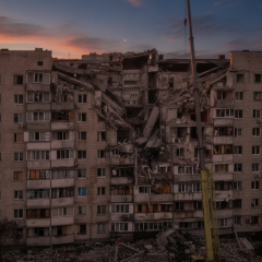 Бойовий удар Росії по Києву