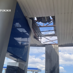 Російська атака на Запоріжжя та Київ