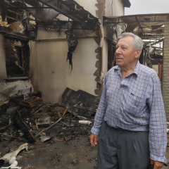 Найбільші руйнування від ракетного удару у Вишневому