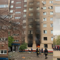 Фото руїн від російської бомбардування в Краматорську