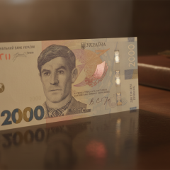 Банкнота 2000 грн зі Стусом