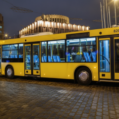 Нові автобуси, трамваї та тролейбуси в Київпастранс