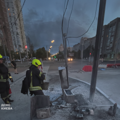 Нічна атака на Київ, поранені