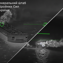 Ураження танкерів РФ вночі