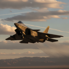 Американські винищувачі F-22 в аеропорту
