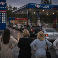 Вчителі продають пальне на АЗС