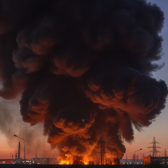 UAF struck the oil depot of Russia