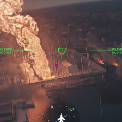 Damage to energy nodes by drones