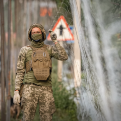 In Frontline Regions, More Than 1,184 km of Anti-Drone Defenses Have Been Built