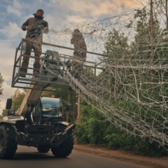 Kharkiv Region Countering Drones with Fiber Optics