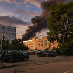 Пожар в ЦНИИмаш: в подмосковном Королёве тушили возгорание в главном аналитическом центре Роскосмоса