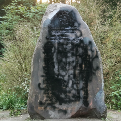 Desecration of UPA soldiers' fraternal grave