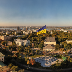 Leaders congratulate Ukraine on anniversary