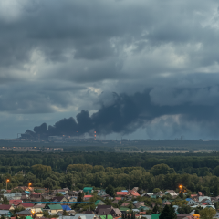 Ukrainian drones attacked oil refinery and Wildberries warehouse in Russia at night